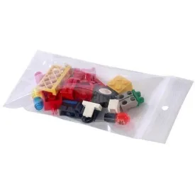 2 mil Reclosable Poly Bags w/ Hang Hole - 6" x 8"