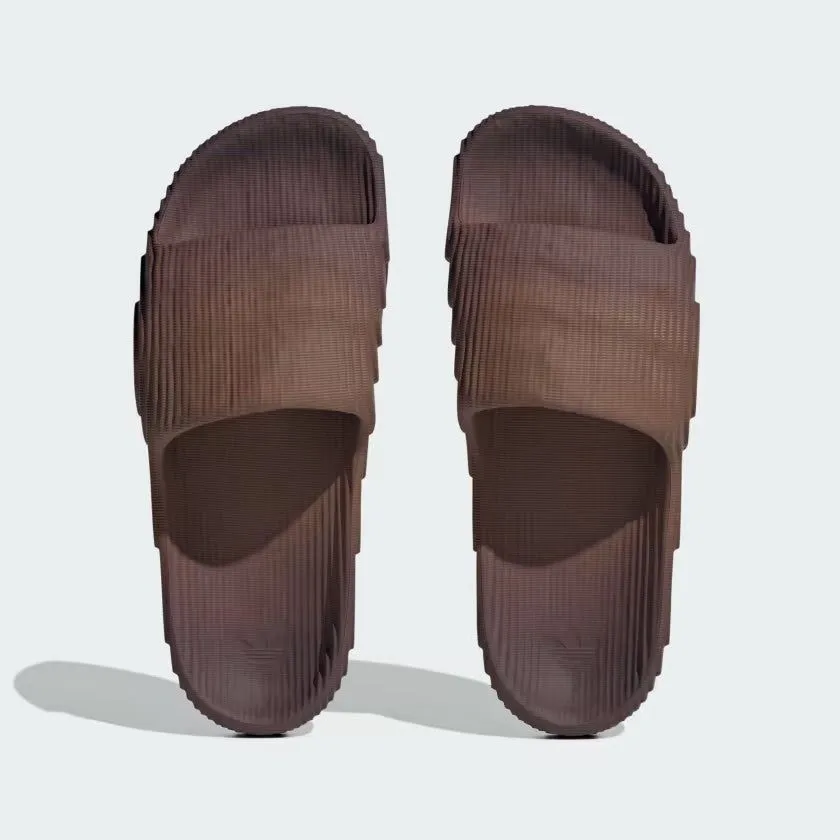 Adidas Men's Adilette 22 Slides Gradient Pack Slides - Preloved Brown