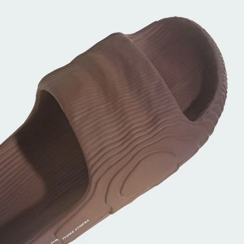 Adidas Men's Adilette 22 Slides Gradient Pack Slides - Preloved Brown
