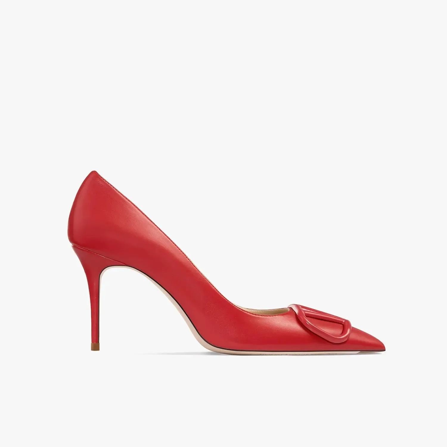 Adora Matt Red Heels