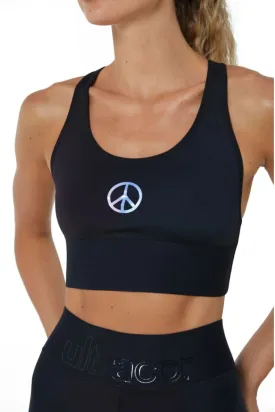 Amity KO Nile Bra, Nero Multi Nero