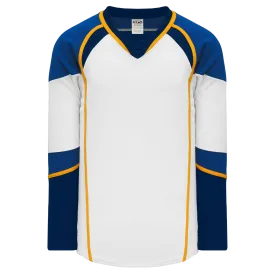 Athletic Knit (AK) H550DA-STL847D 2011 Adult St. Louis Blues White Hockey Jersey