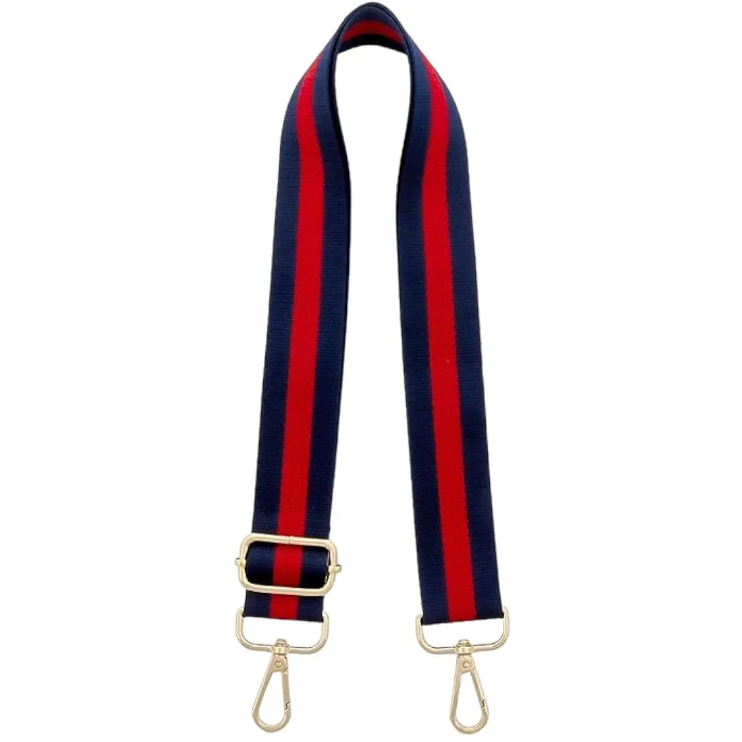 Bag Strap | Navy & Red