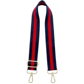 Bag Strap | Navy & Red