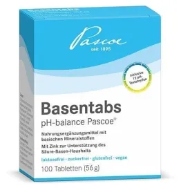 BASENTABS pH Balance Pascoe, acid base balance tablets