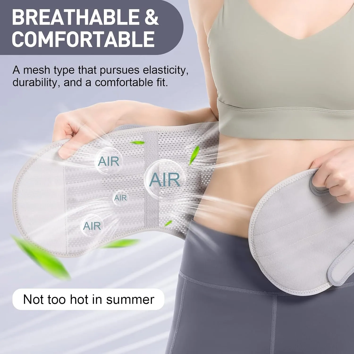Breathable Back Brace for Lower Back Pain Women and Men - Back Support Belt for Women, Relieve Lower Back Pain and Improve Posture with Comfort, Back Pain Relief Products, Posture Corrector