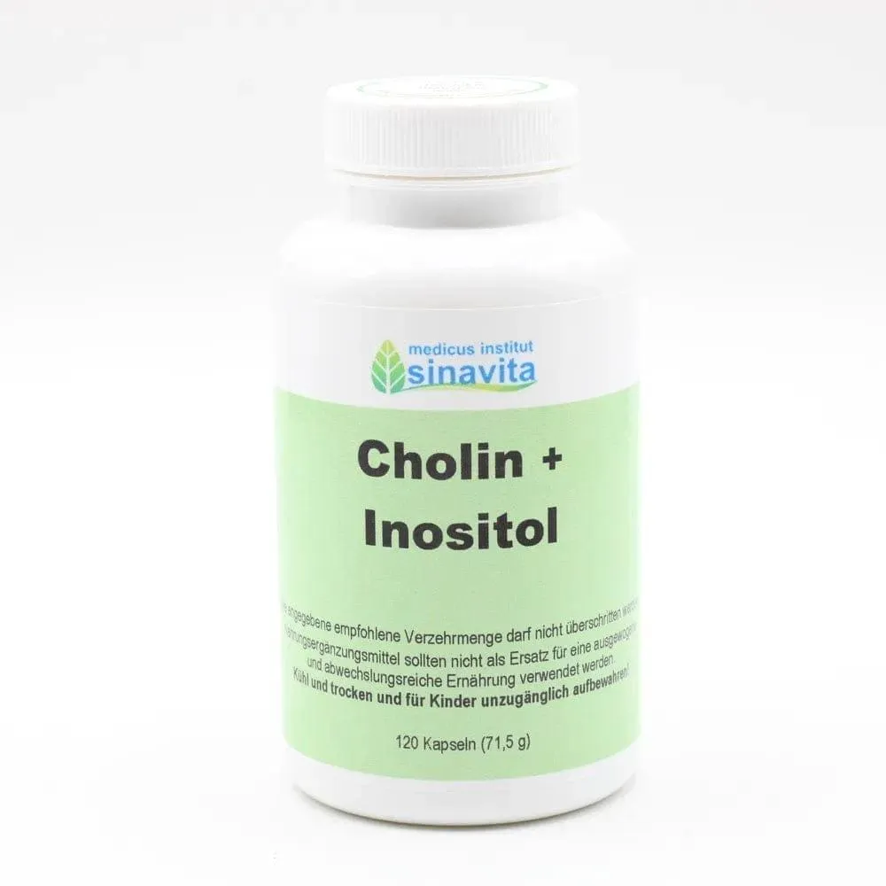 CHOLINE & INOSITOL, fat metabolism, homocysteine balance