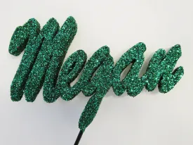 Clearance -Name Megan styrofoam cutout