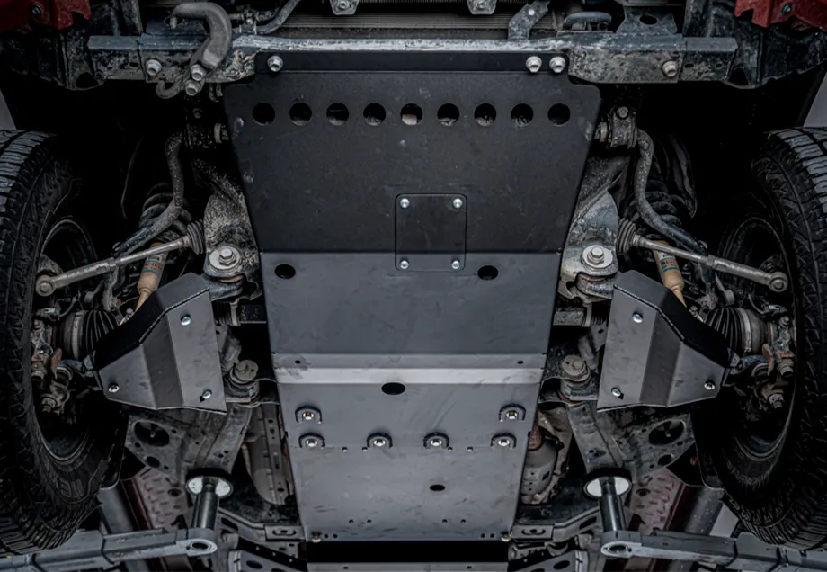 Complete Skid Plate Collection - No // Aluminum // Powder Coat // 2005-2015