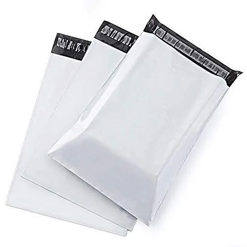 Courier Bags/Envelopes/Pouches/Cover 10X12 inches  2inch Flap  Pack of 100 Tamper Proof Plastic Polybags for Shipping/Packing (With POD)