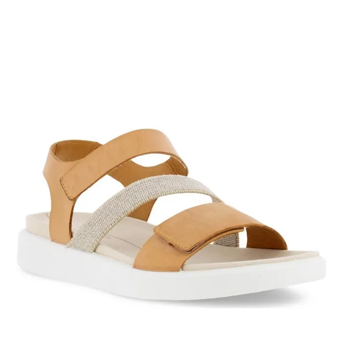 Ecco Flowt Lion Womens Sandal Tan