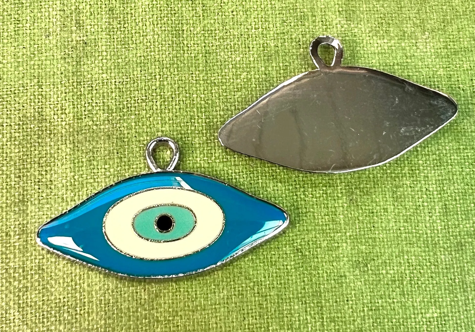 Enamel Evil Eye Protection 3cm Charm / Pendant