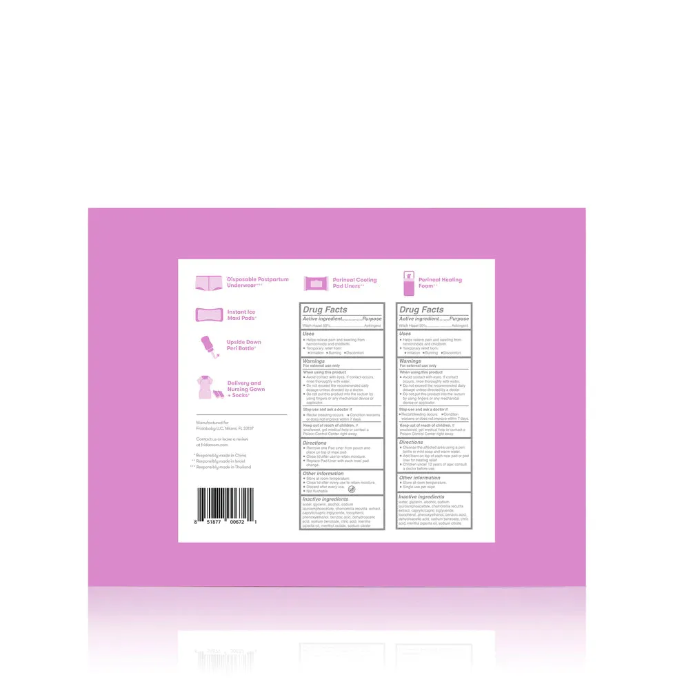 Fridababy Labor & Delivery   Postpartum Essentials Complete Kit