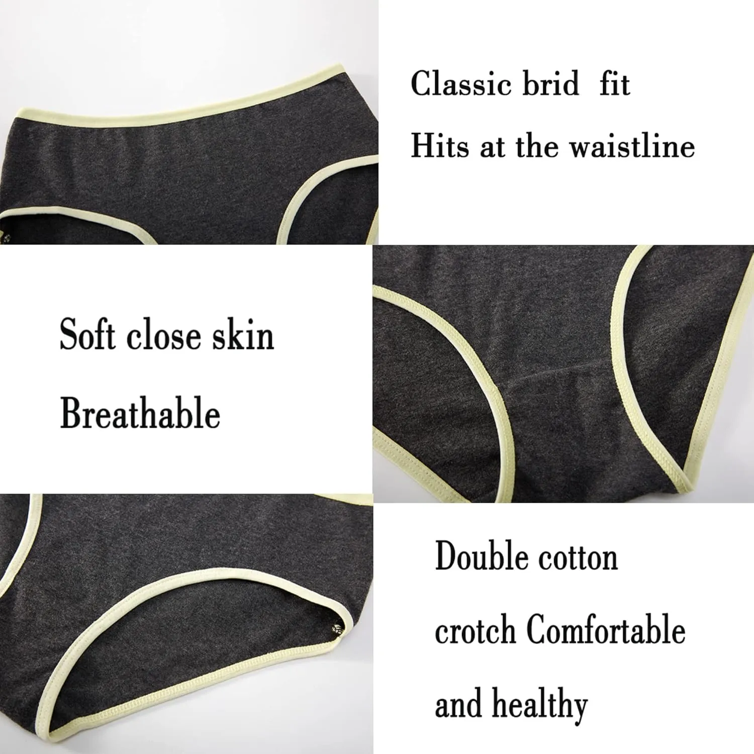 Girls Underwear Comfortable Panties for Teens Girls Briefs