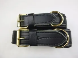 Imperfect Padded Leather Collar