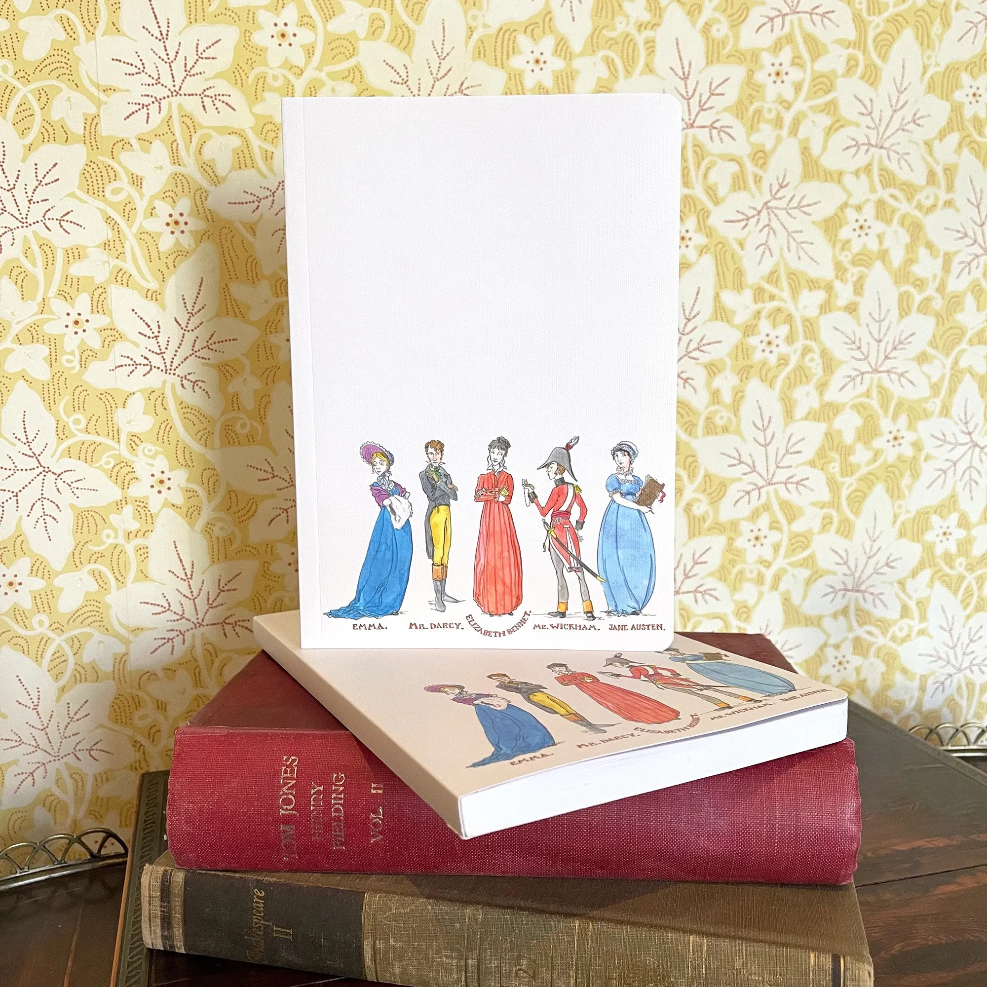 Jane Austen's House Character Notebook - New & exclusive