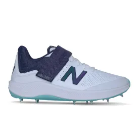 New Balance CK4040 J5 Cricket Spikes White/Blue 2E-Fit