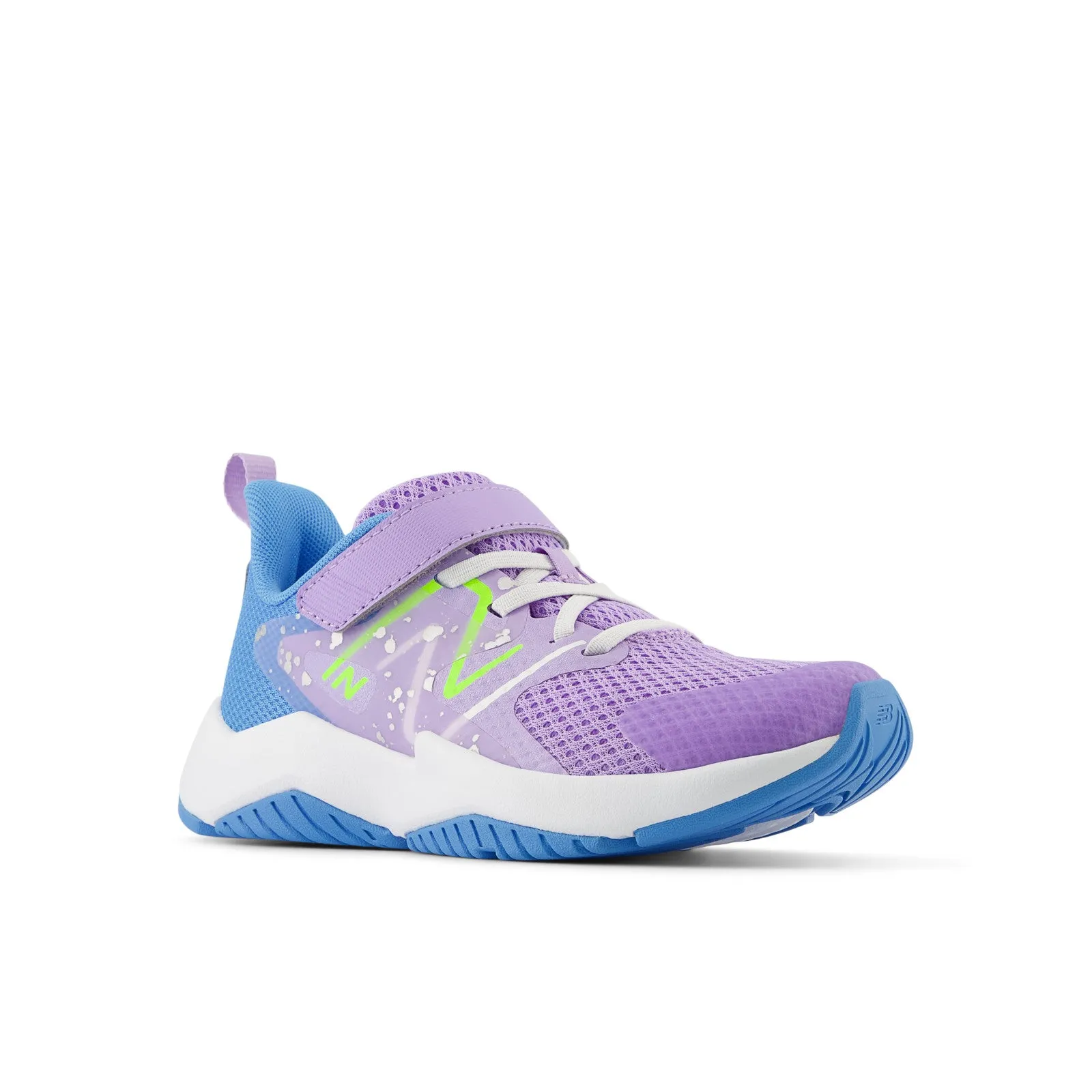 New Balance Kids' Rave Run v2 Bungee Lace with Top Strap