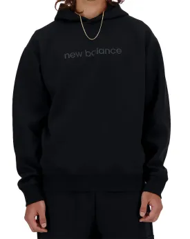 New Balance Mens Hyper Density Graphic Hoodie Black