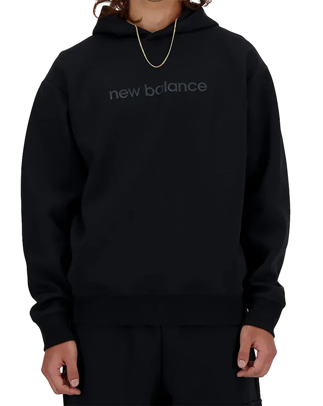 New Balance Mens Hyper Density Graphic Hoodie Black