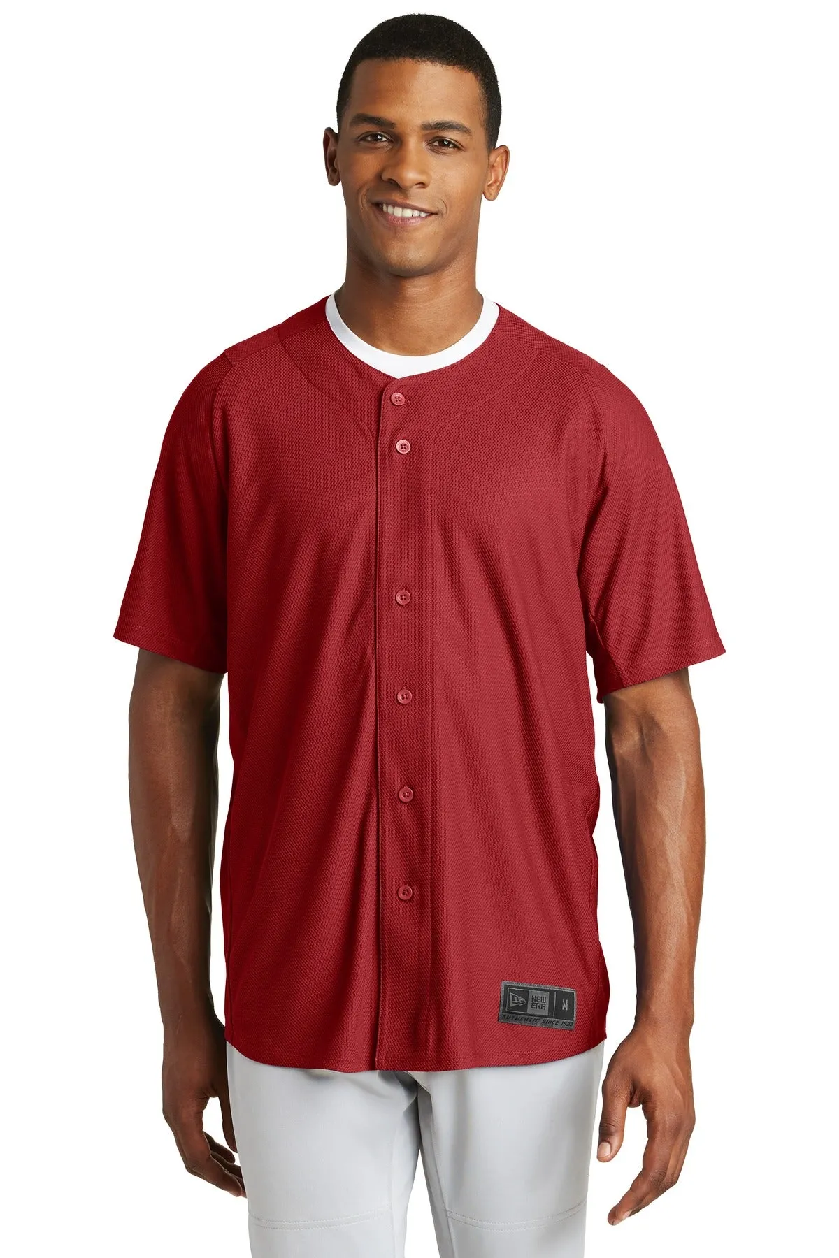 New Era ® Diamond Era Full-Button Jersey. NEA220