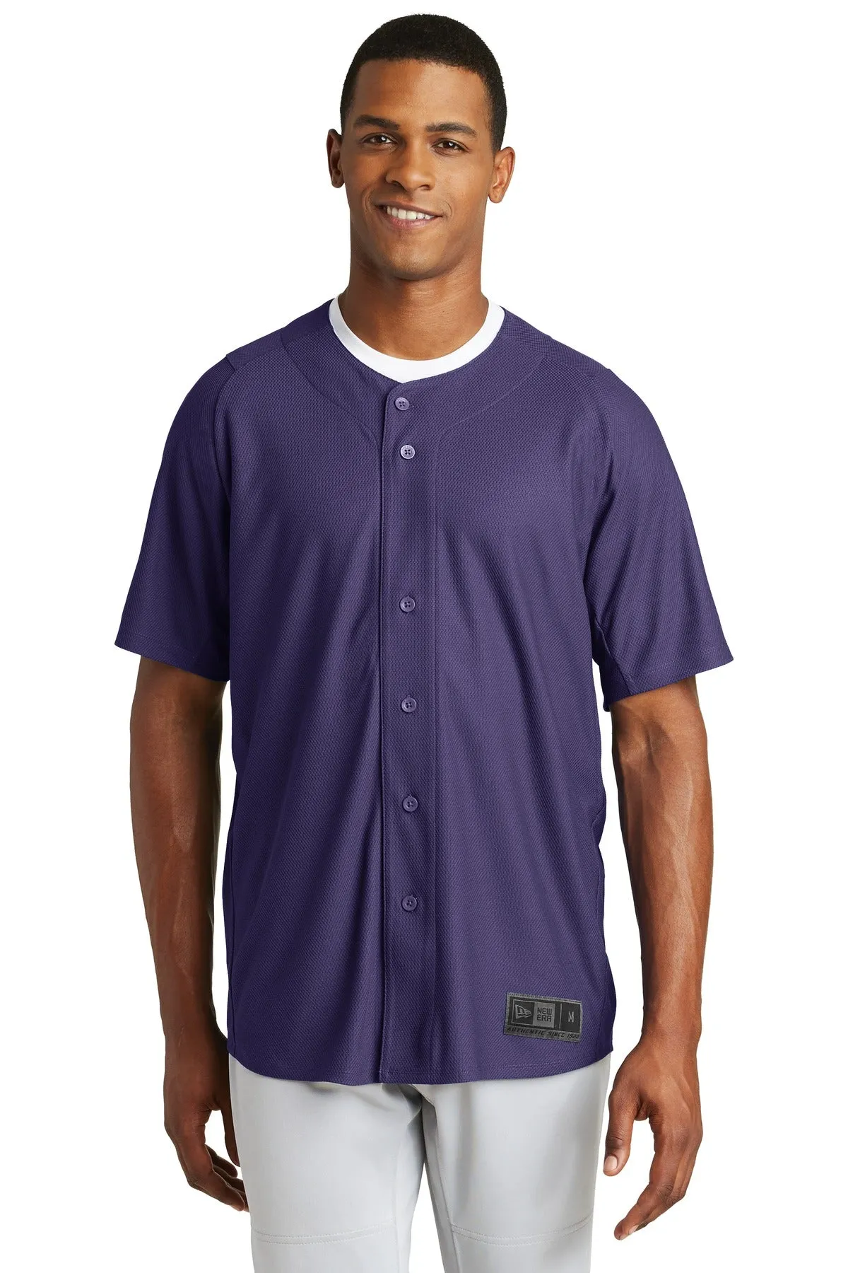 New Era ® Diamond Era Full-Button Jersey. NEA220
