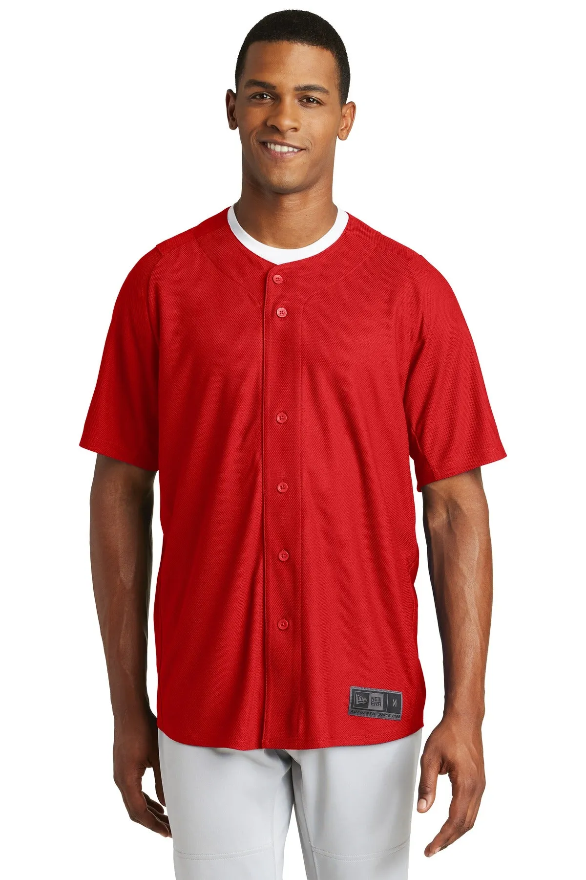 New Era ® Diamond Era Full-Button Jersey. NEA220