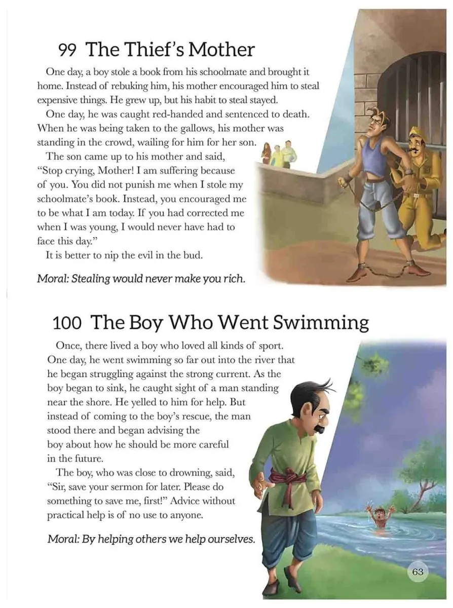 Om Books International 101 Panchatantra Stories