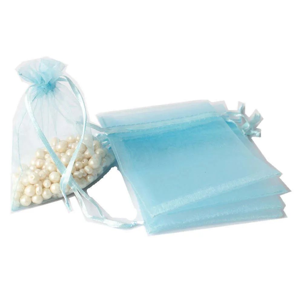 Organza Bags 3x4, Favor Bags or Gift Bags, Drawstring Jewelry Pouch