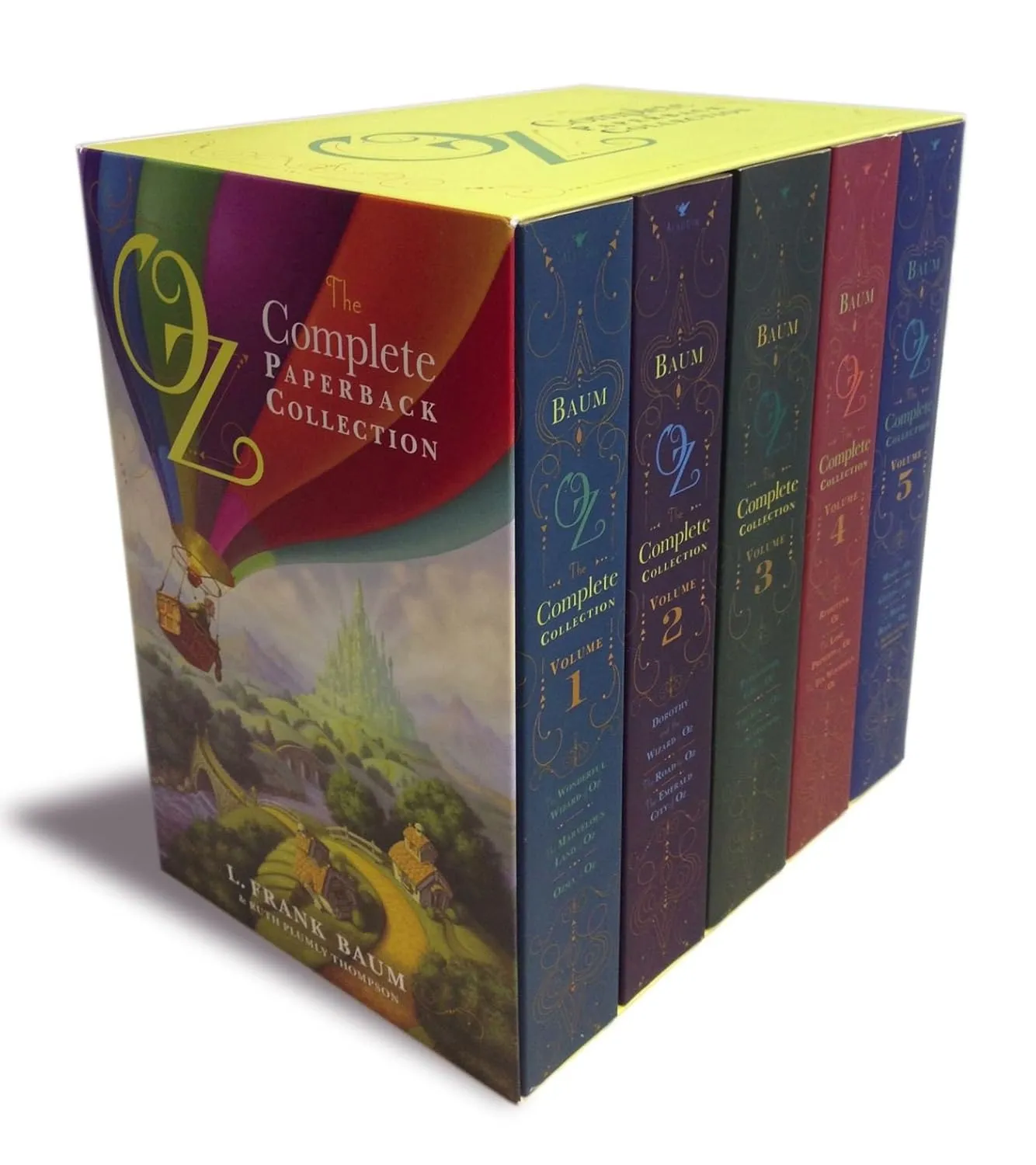 Oz, the Complete Paperback Collection (Boxed Set): Oz, the Complete Collection, Volume 1; Oz, the Complete Collection, Volume 2; Oz, the Complete ... 4; Oz, the Complete Collection, Volume 5 Paperback  March 5, 2013