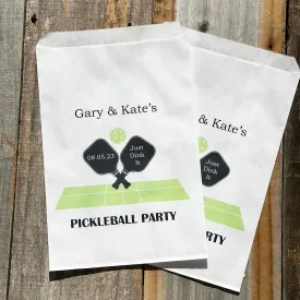 Pickleball Party Favor Bags