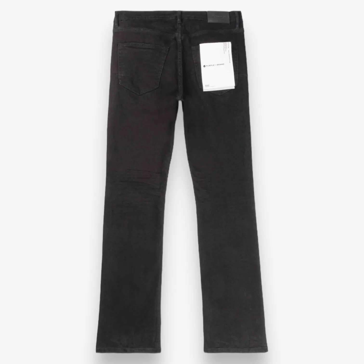 Purple Brand Flamed Flare Black Denim