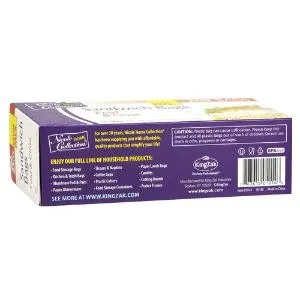 Sandwich - Fold & Close Bags - 200 Count (Case Qty: 9600)