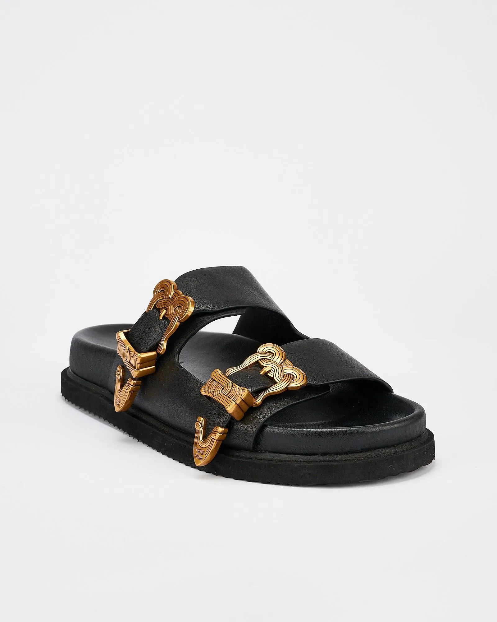 Scribe Footbed Black/Gold