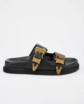 Scribe Footbed Black/Gold