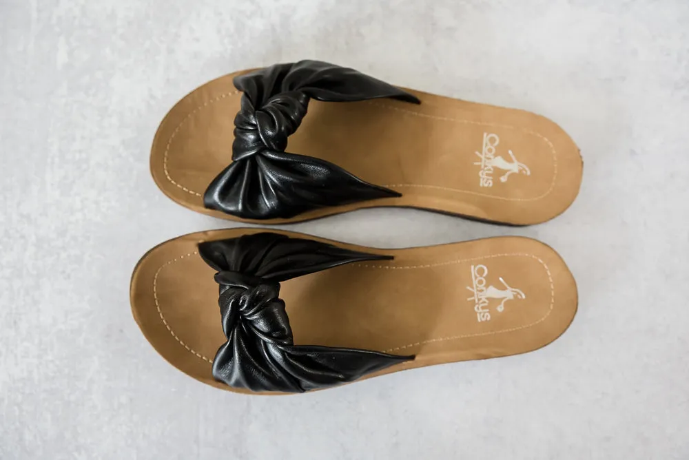 Sea La Vie Sandals in Black [Online Exclusive]