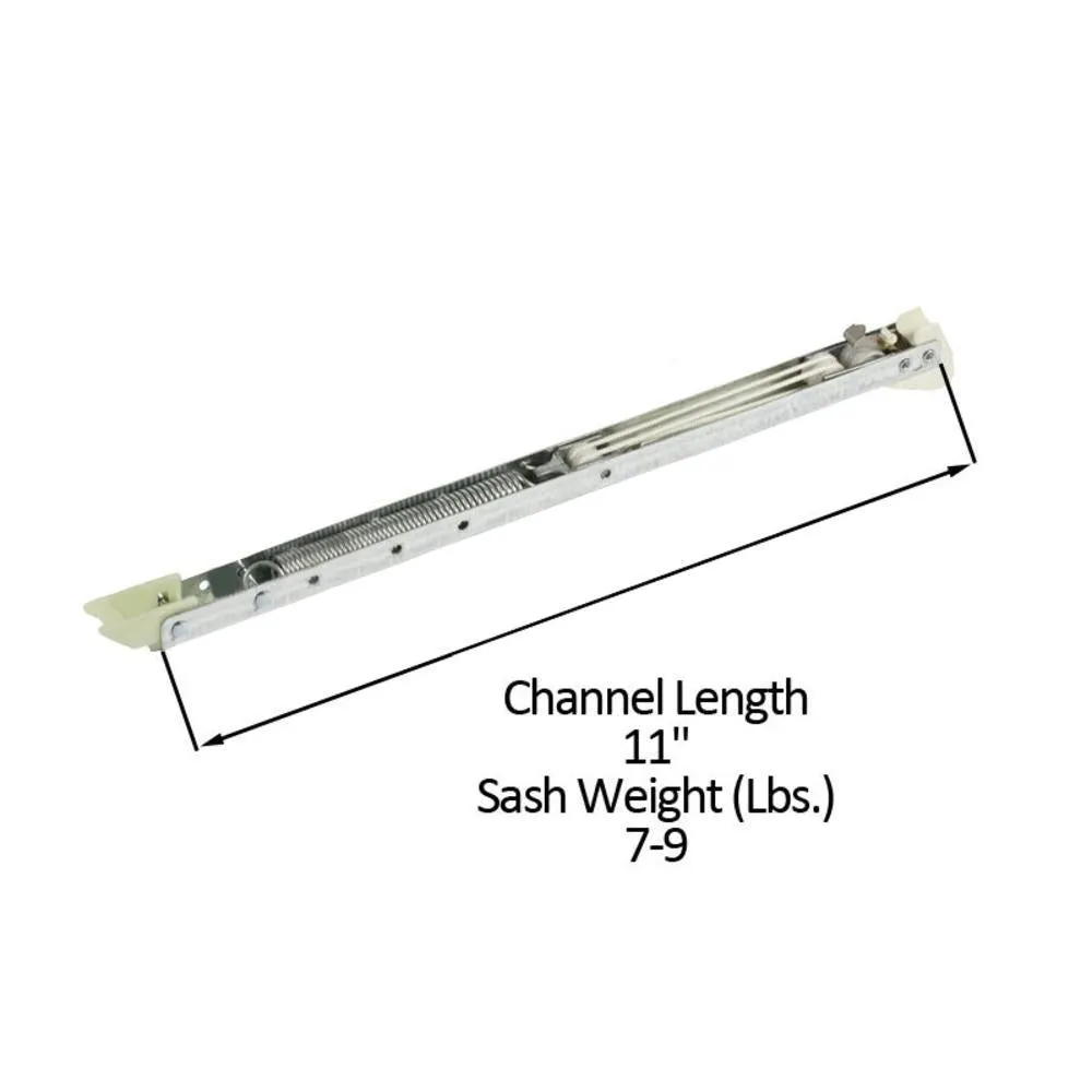 Single Hung Sliding Window 11" Sash Balance 7-9 Lbs