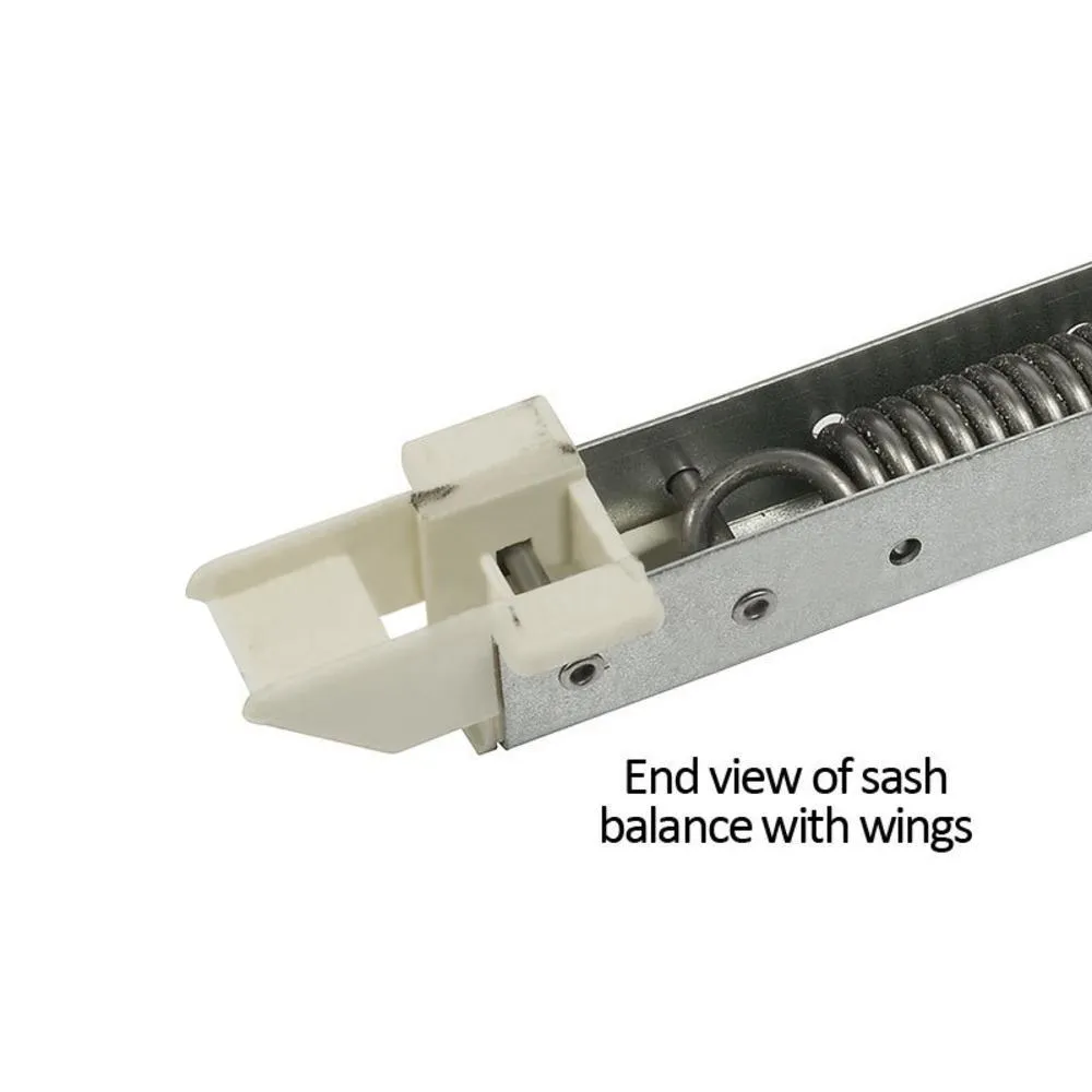 Single Hung Sliding Window 18" Sash Balance With Wings 13-16 Lbs
