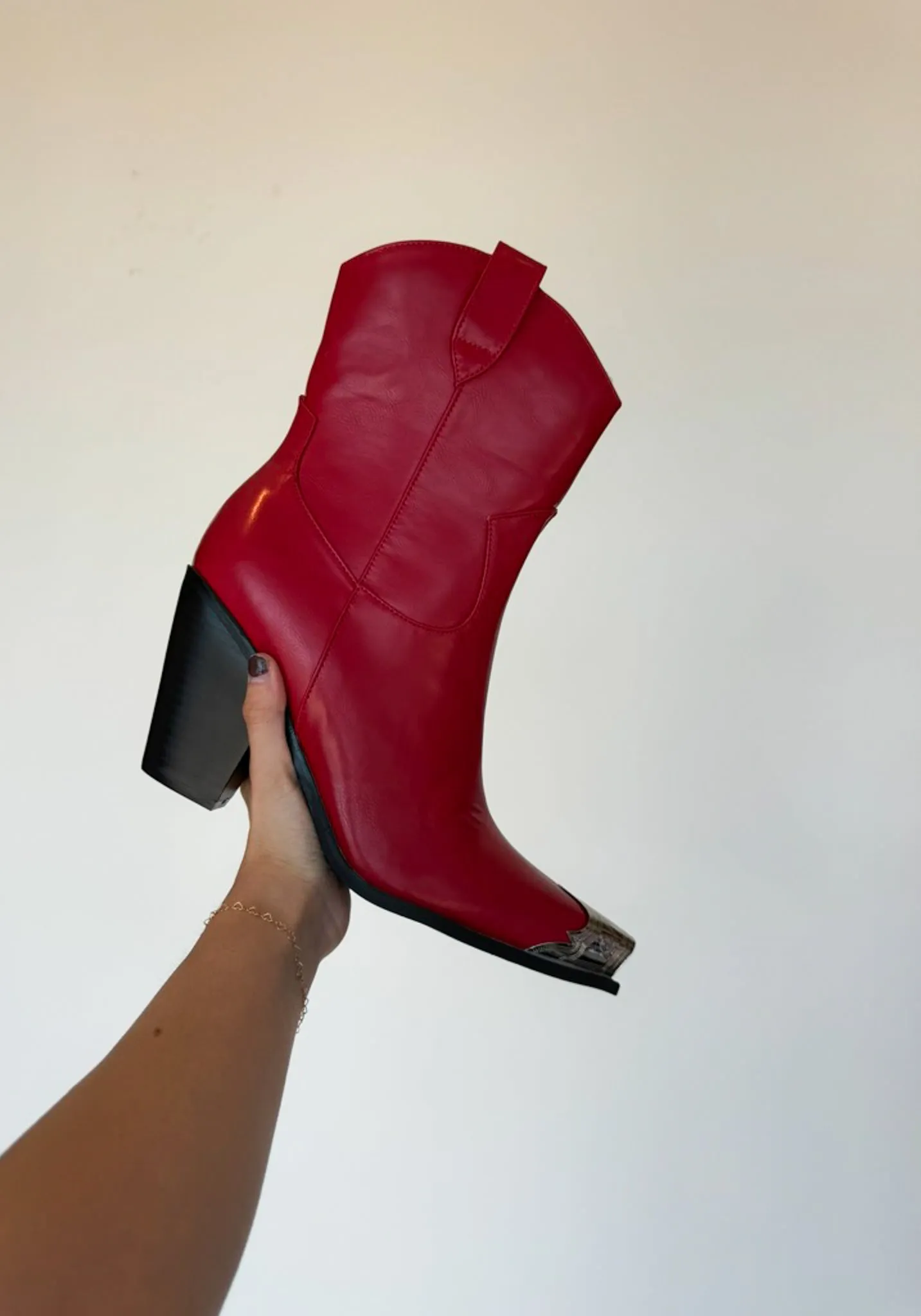 Wild West Booties - Red