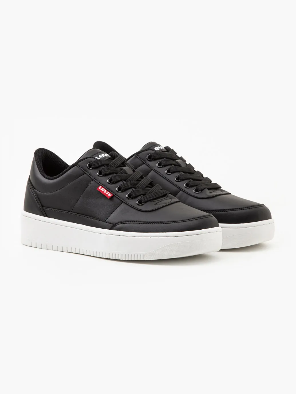 Women's Black Brand Logo Shoes
