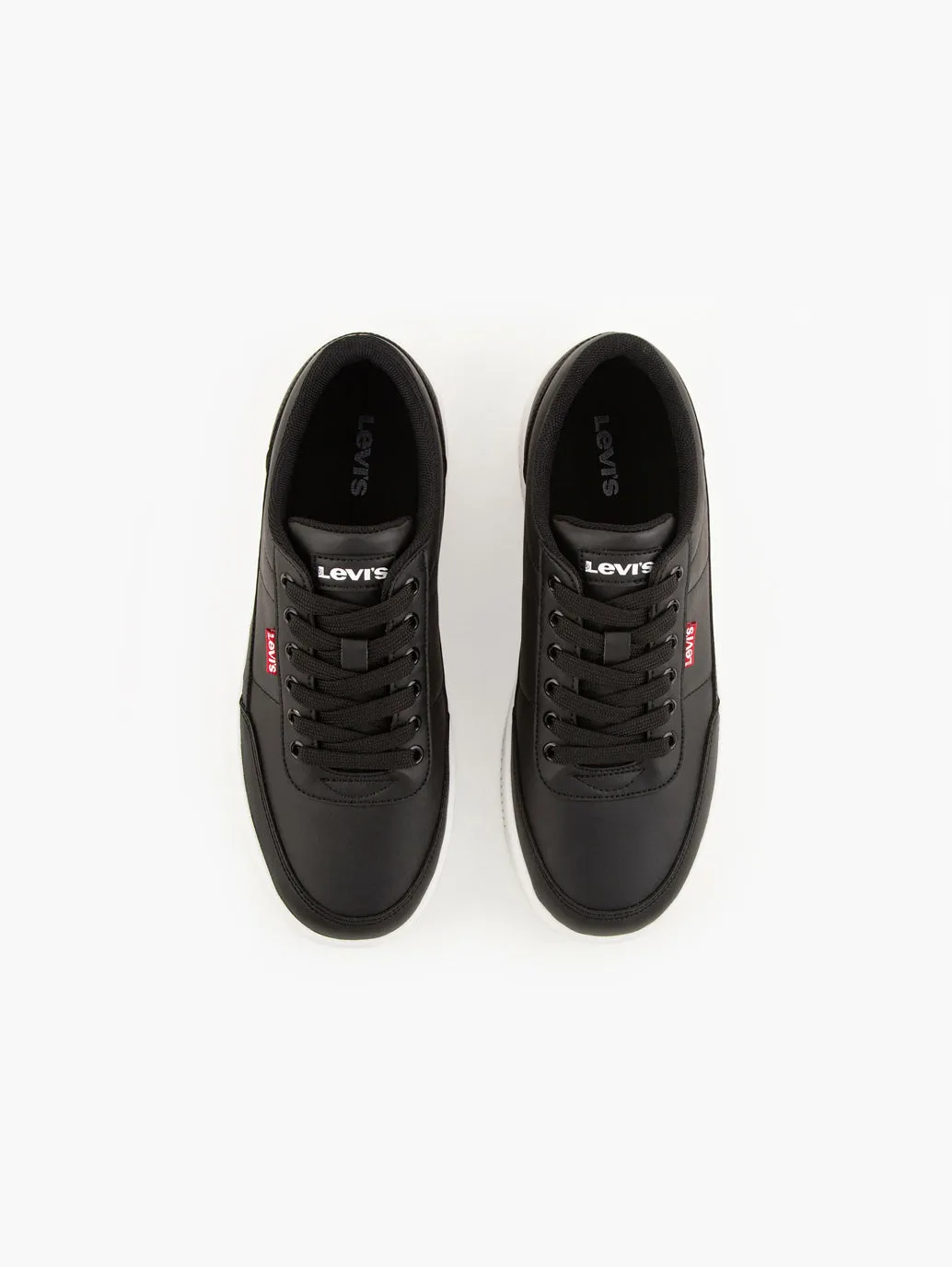 Women's Black Brand Logo Shoes