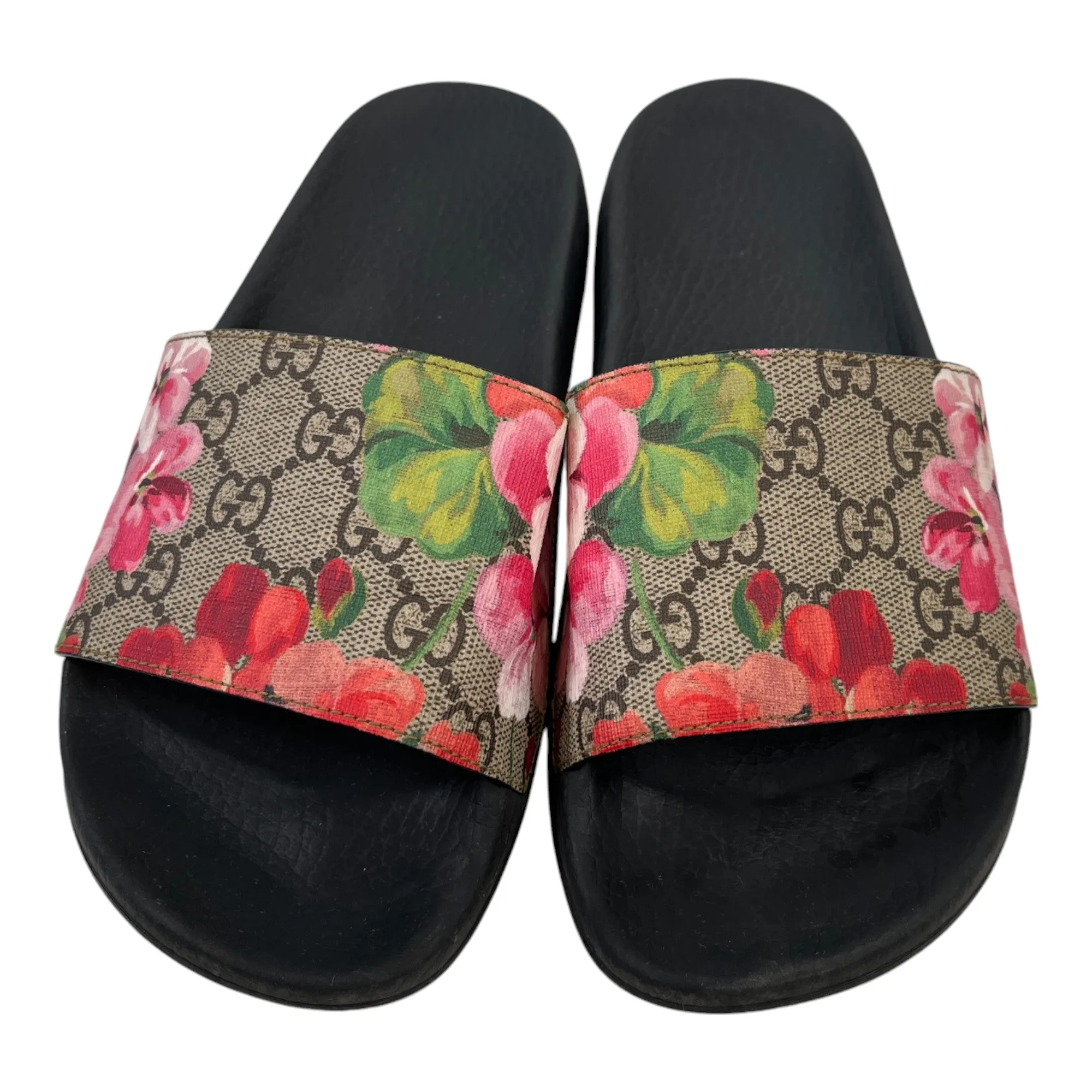 Women's Gg Supreme Bloom Slides Black Size EU 36 / UK 3