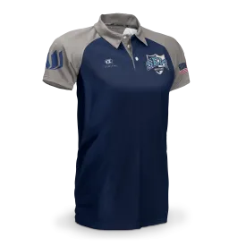 Women's Raglan Sleeve Polo Shirt