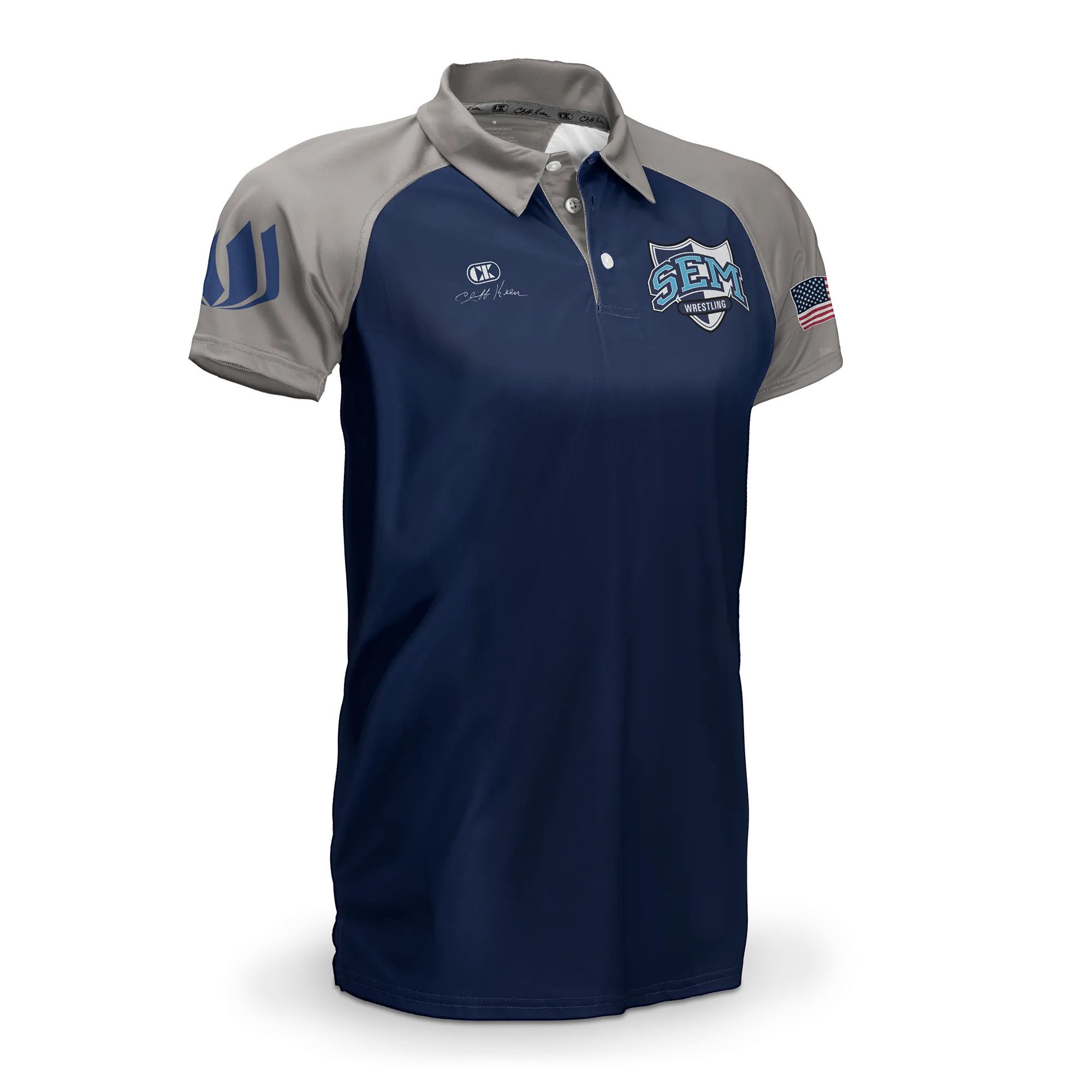 Women's Raglan Sleeve Polo Shirt