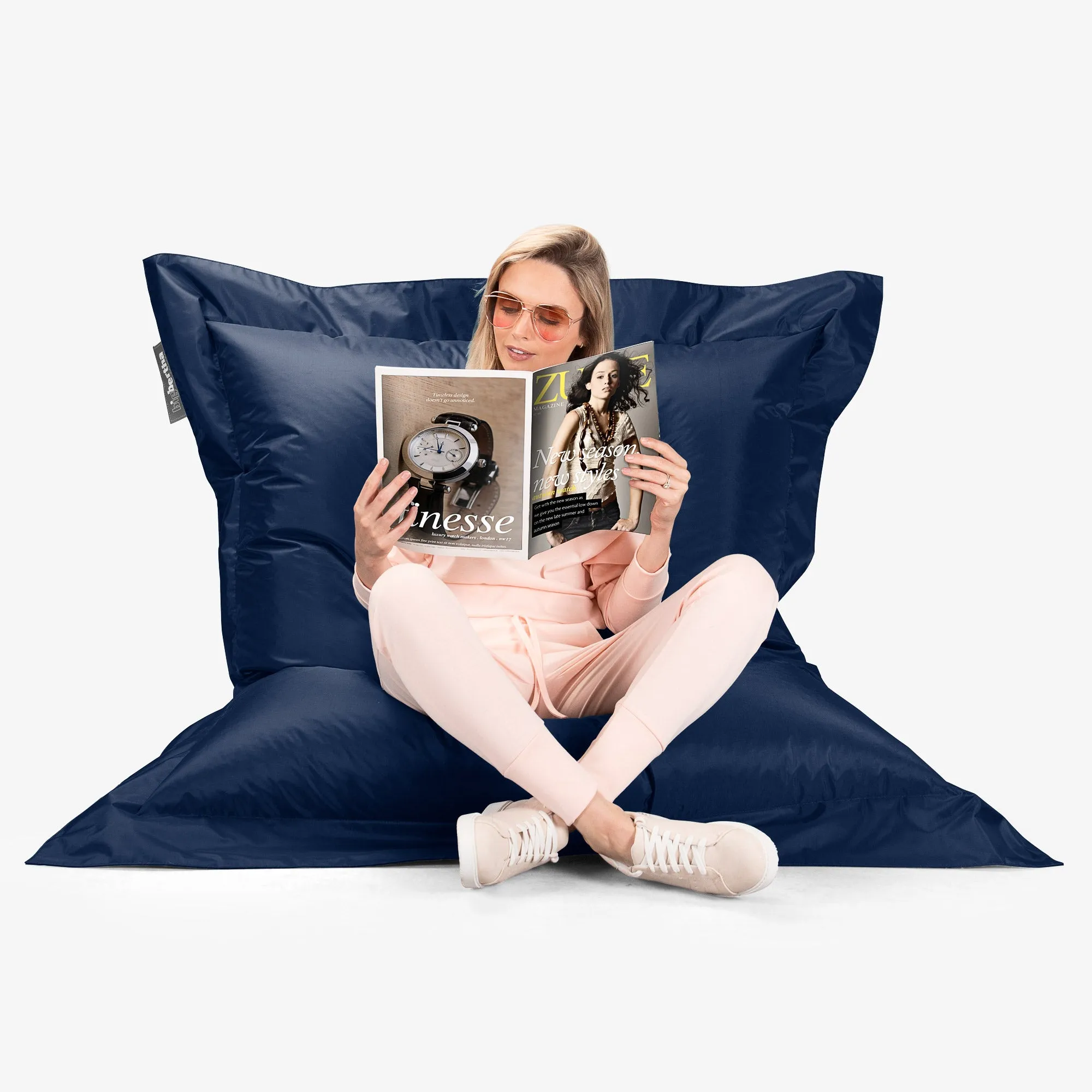 XXL Giant Outdoor Bean Bag - SmartCanvas™ Navy Blue
